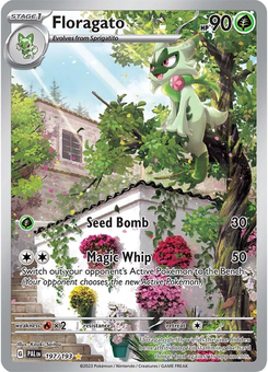 Floragato #197 from Paldea Evolved