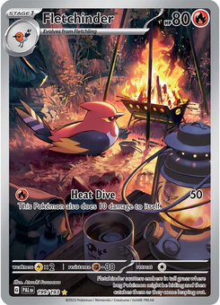 Fletchinder #199 from Paldea Evolved