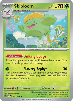 Skiploom #2 from Paldea Evolved