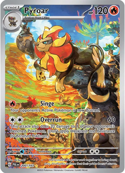 Pyroar #200 from Paldea Evolved