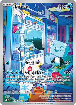 Eiscue #205 from Paldea Evolved
