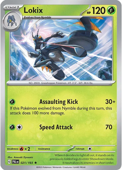 Lokix #21 from Paldea Evolved