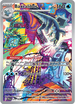 Baxcalibur #210 from Paldea Evolved