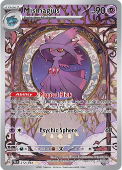Mismagius #212 from Paldea Evolved
