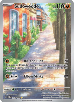 Sudowoodo #219 from Paldea Evolved