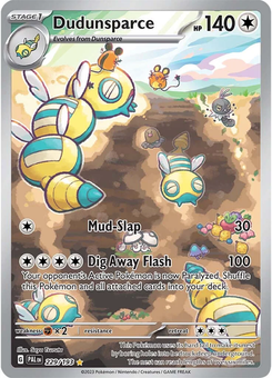 Dudunsparce #229 from Paldea Evolved