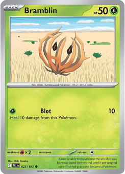 Bramblin #23 from Paldea Evolved