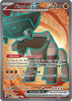 Ting-Lu ex #243 from Paldea Evolved