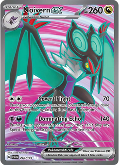 Noivern ex #246 from Paldea Evolved