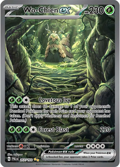 Wo-Chien ex #257 from Paldea Evolved