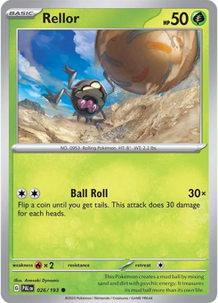 Rellor #26 from Paldea Evolved
