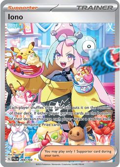 Iono #269 from Paldea Evolved