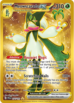 Meowscarada ex #271 from Paldea Evolved
