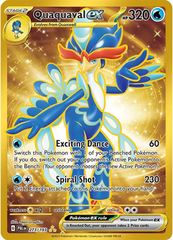 Quaquaval ex #273 from Paldea Evolved