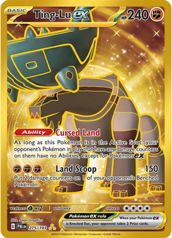 Ting-Lu ex #275 from Paldea Evolved