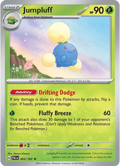 Jumpluff #3 from Paldea Evolved
