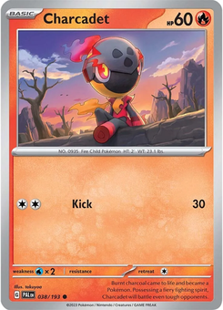 Charcadet #38 from Paldea Evolved