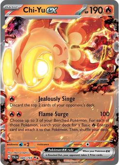 Chi-Yu ex #40 from Paldea Evolved