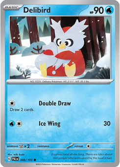 Delibird #46 from Paldea Evolved
