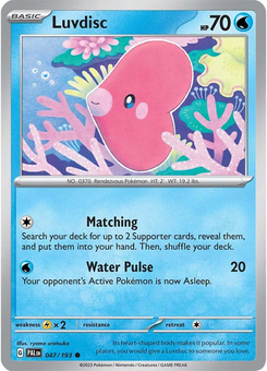 Luvdisc #47 from Paldea Evolved