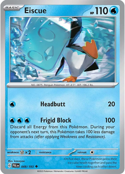 Eiscue #48 from Paldea Evolved