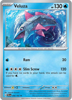 Veluza #56 from Paldea Evolved