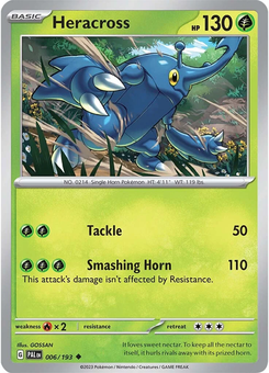 Heracross #6 from Paldea Evolved