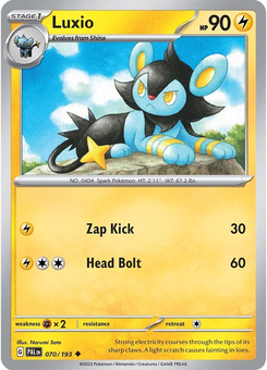 Luxio #70 from Paldea Evolved