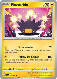 Pincurchin #73 from Paldea Evolved