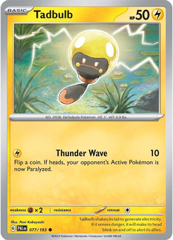 Tadbulb #77 from Paldea Evolved