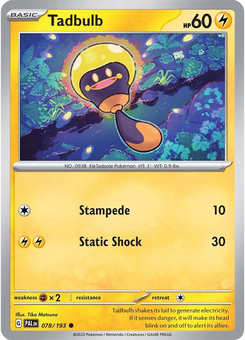 Tadbulb #78 from Paldea Evolved