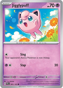 Jigglypuff #83 from Paldea Evolved