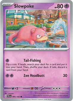 Slowpoke #85 from Paldea Evolved
