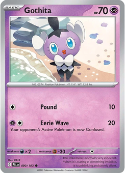 Gothita #90 from Paldea Evolved