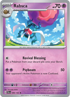 Rabsca #99 from Paldea Evolved