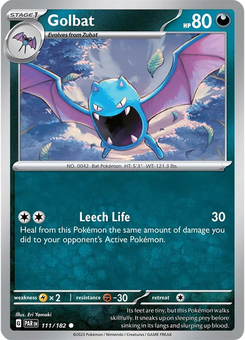 Golbat #111 from Paradox Rift