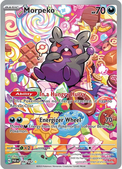 Morpeko #206 from Paradox Rift