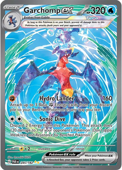 Garchomp ex #245 from Paradox Rift