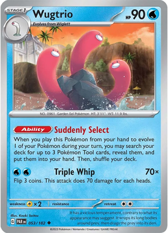Wugtrio #53 from Paradox Rift