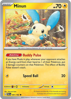 Minun #61 from Paradox Rift