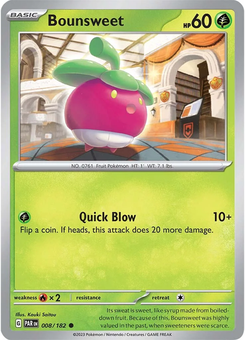 Bounsweet #8 from Paradox Rift