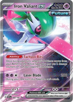 Iron Valiant ex #89 from Paradox Rift