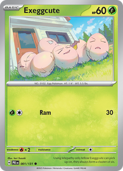 Exeggcute #1 from Prismatic Evolutions