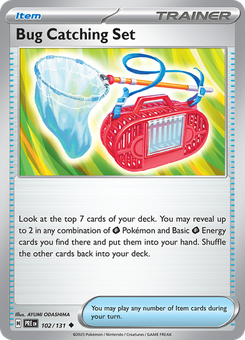Bug Catching Set #102 from Prismatic Evolutions