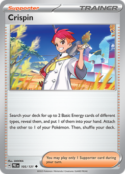 Crispin #105 from Prismatic Evolutions