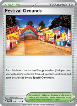 Festival Grounds #108 from Prismatic Evolutions