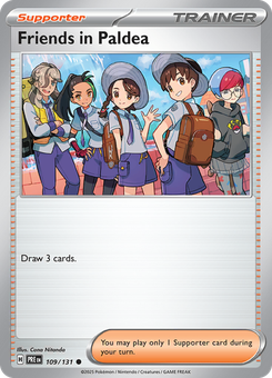 Friends in Paldea #109 from Prismatic Evolutions