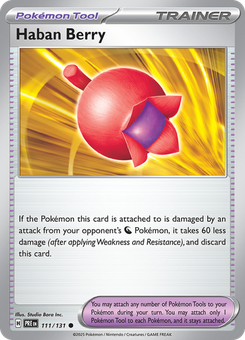Haban Berry #111 from Prismatic Evolutions