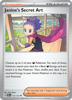Janine's Secret Art #112 from Prismatic Evolutions