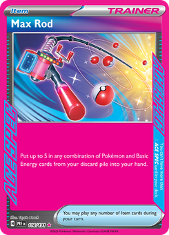 Max Rod #116 from Prismatic Evolutions